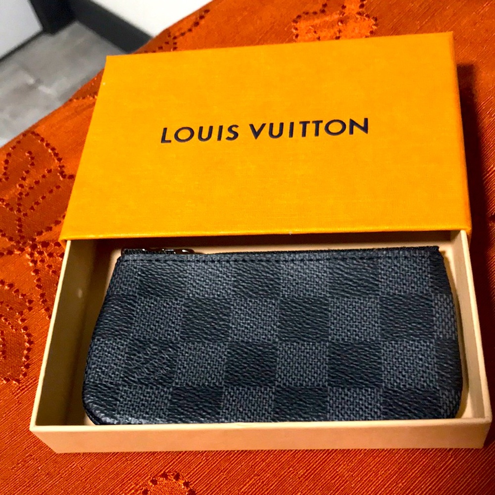Louis Vuitton barely used key pouch